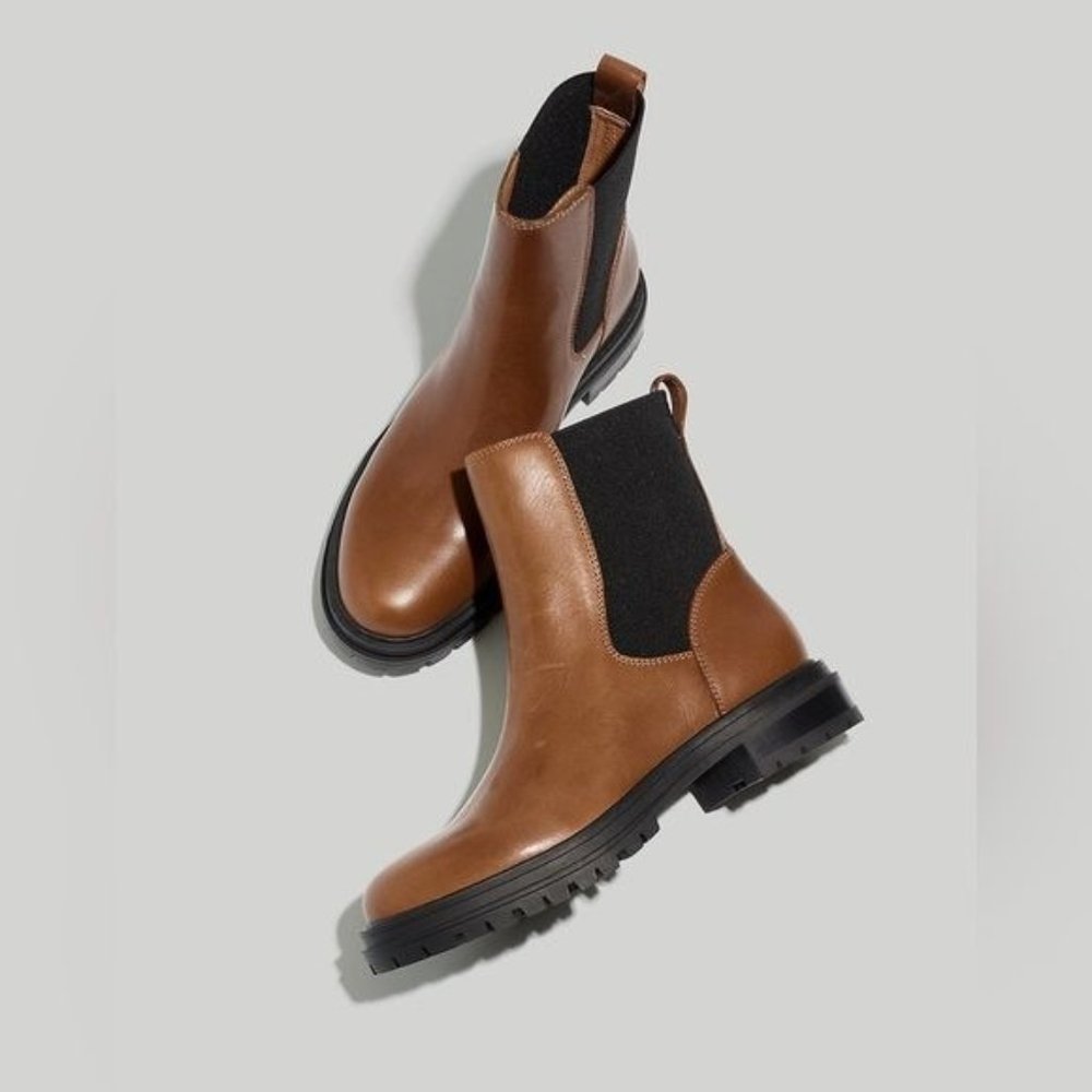 Madewell The Bradley Chelsea Lugsole Boot NG679